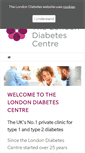 Mobile Screenshot of londondiabetes.com